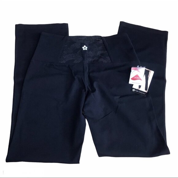 Tuff Athletics wide leg high rise  Ladies' leggings - Picture 1 of 15